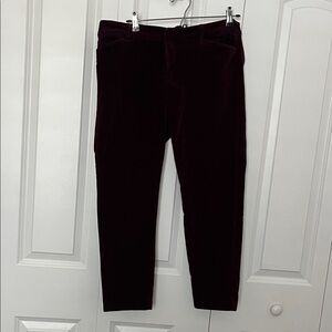 Old Navy Pixie Velvet Pants in Purple